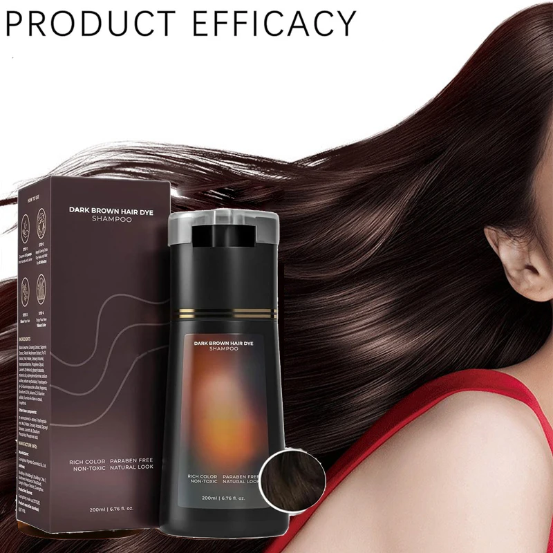 Hair Spray Color - Shampoo colorante para cabelo, 3 em