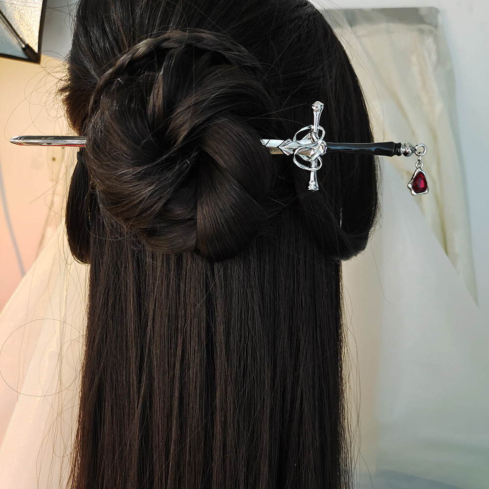 Cosplay Prop Dagger - Pau de cabelo em formato de
