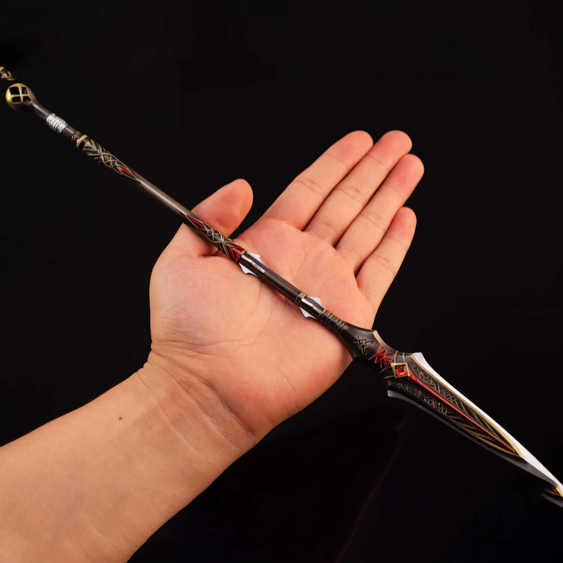 Cosplay Prop Dagger - 35cm depnier lança kratos lança modelo