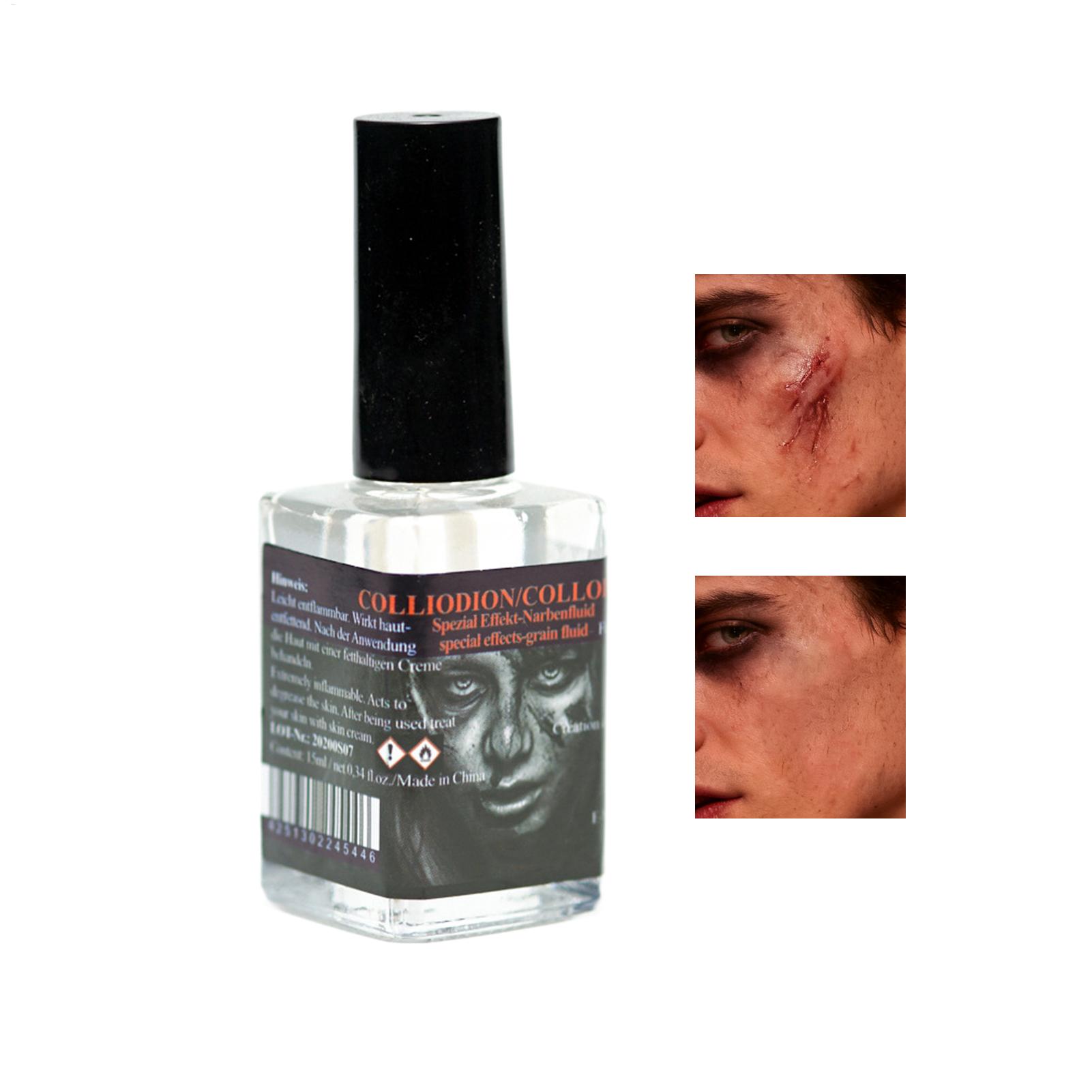 Cosplay Prop Paint - Tinta Líquida de Cicatriz para Rosto