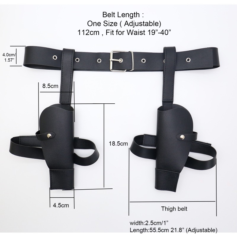 Cinto de cintura estilo ociden - Cosplay Prop avaliação e preço