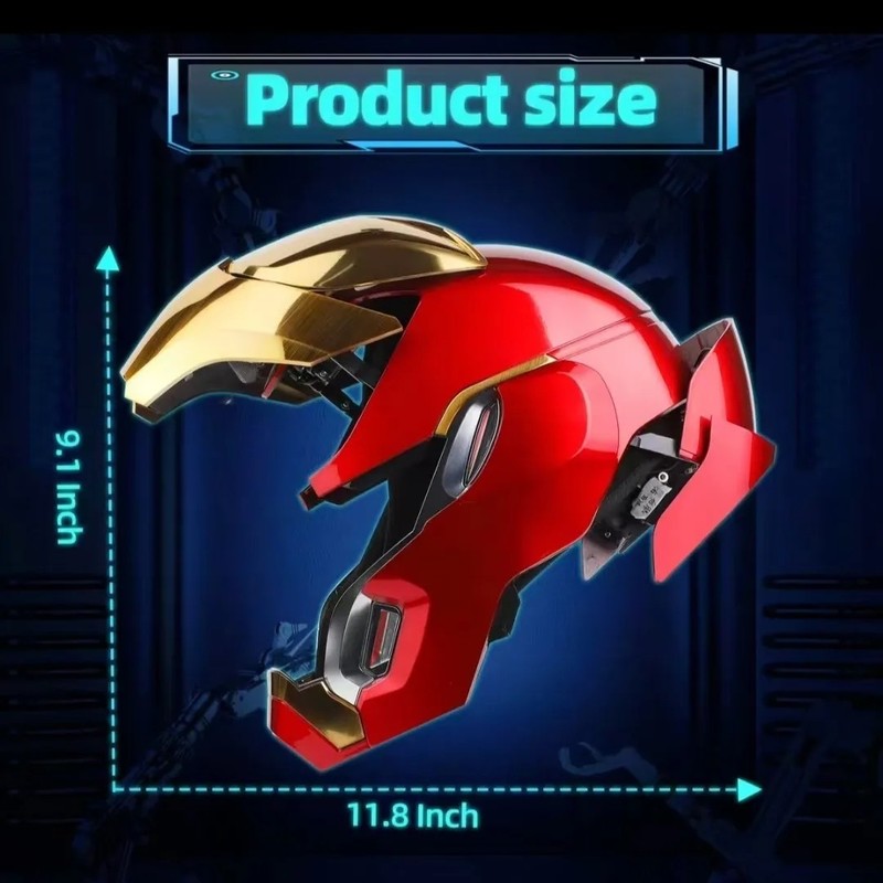 Capacete Vestível MK50 Homem d - Cosplay Fire Prop avaliação e preço