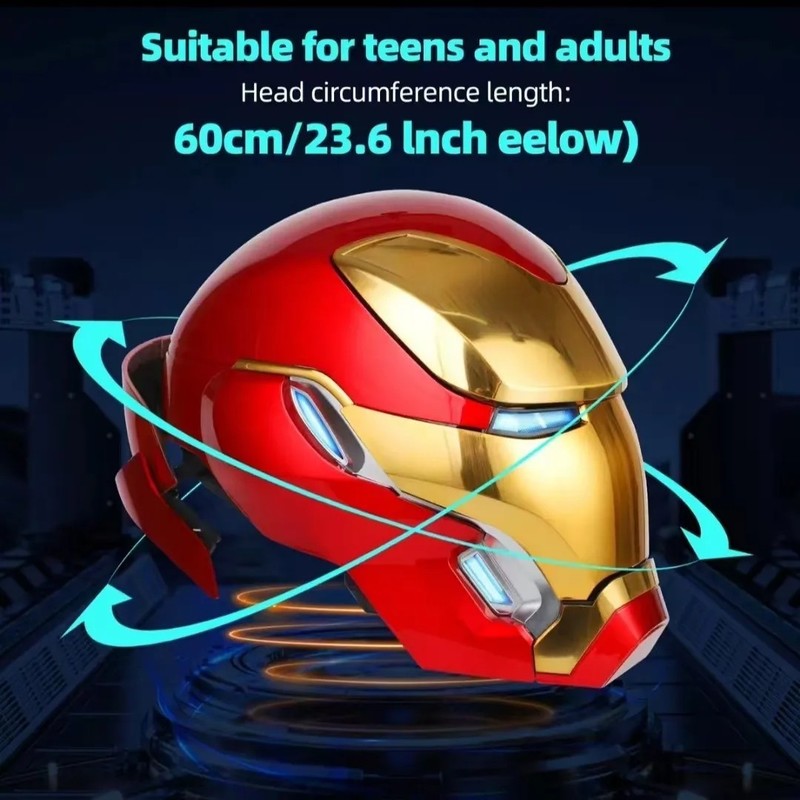 Capacete Vestível MK50 Homem d - Cosplay Fire Prop avaliação e preço