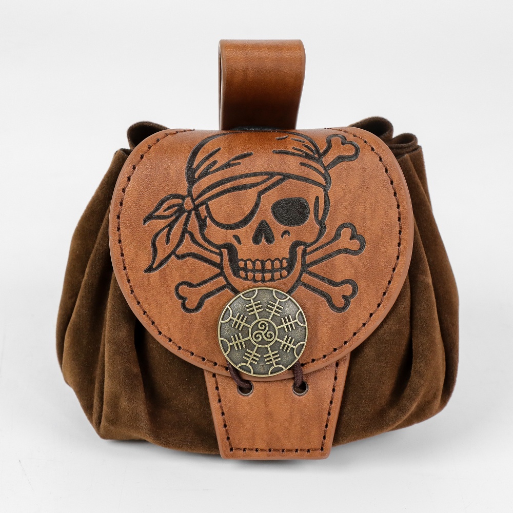 Bolsa de cintura medieval de c - Cosplay Prop avaliação e preço