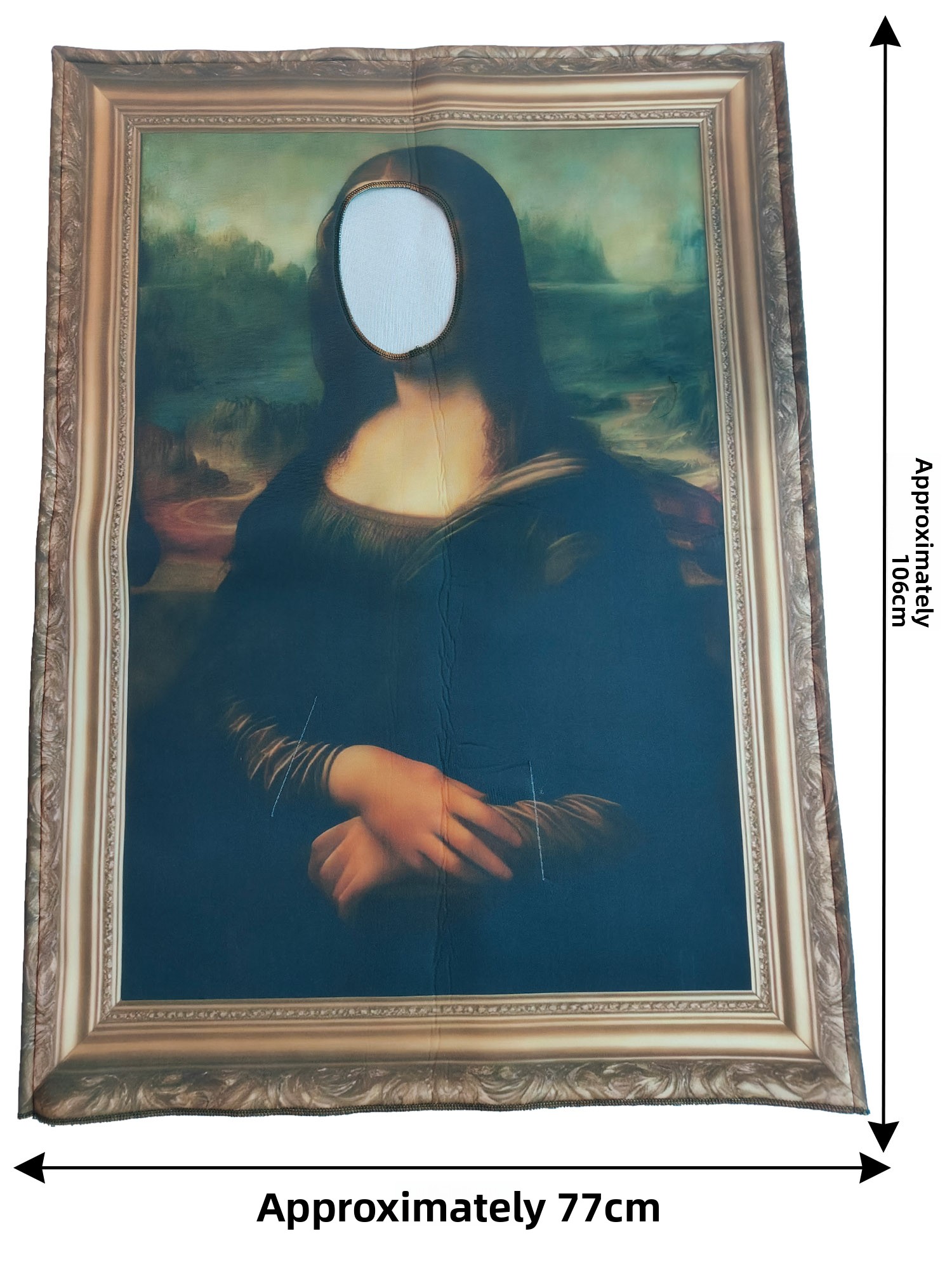 Fantasia de Halloween Mona Lis - Cosplay Prop Paint avaliação e preço