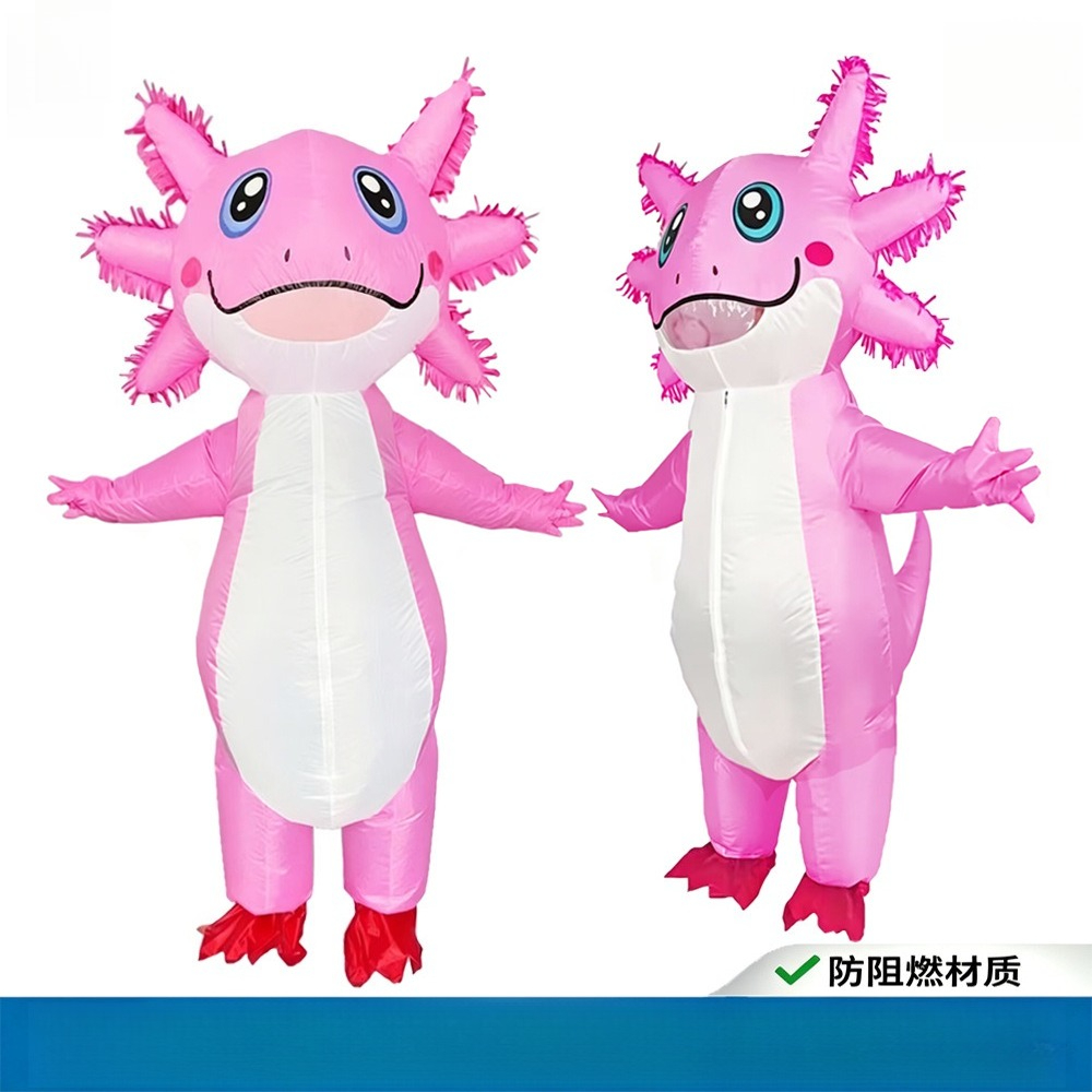 Fantasia Inflável de Salamandr - Cosplay Prop avaliação e preço