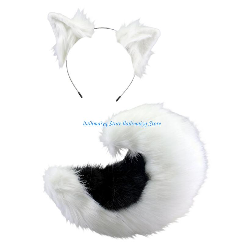573B Natural Looking Foxes Tai - Easy Cosplay Prop avaliação e preço