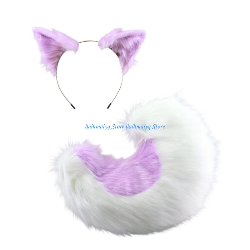 573B Natural Looking Foxes Tai - Easy Cosplay Prop avaliação e preço