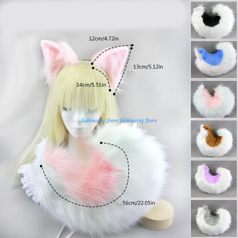 573B Natural Looking Foxes Tai - Easy Cosplay Prop avaliação e preço